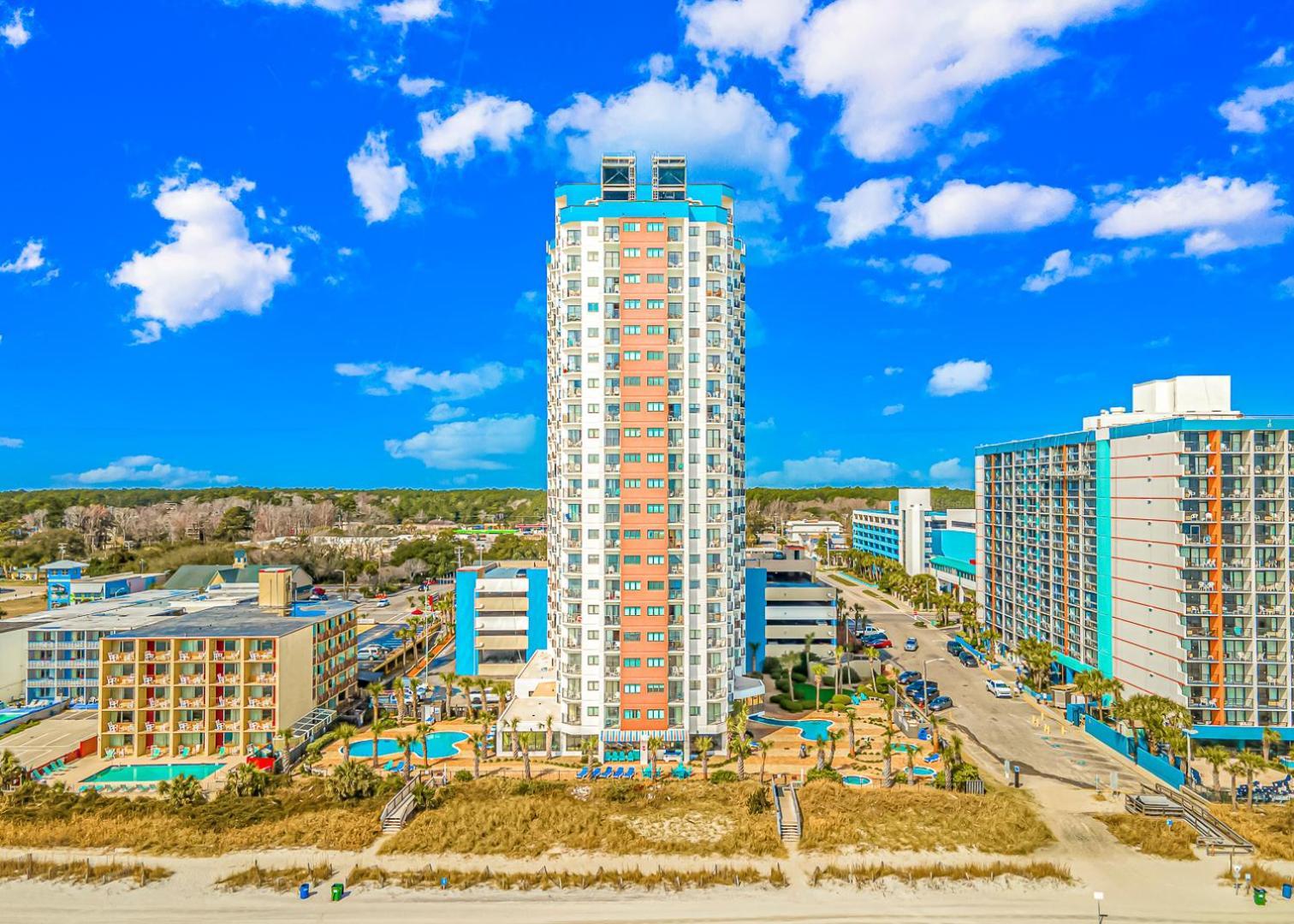 Good Time Charlies Oceanfront Retreat Aparthotel เมอร์เทิลบีช ภายนอก รูปภาพ